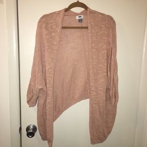 Old navy 2X pale pink shrug brand new never worn